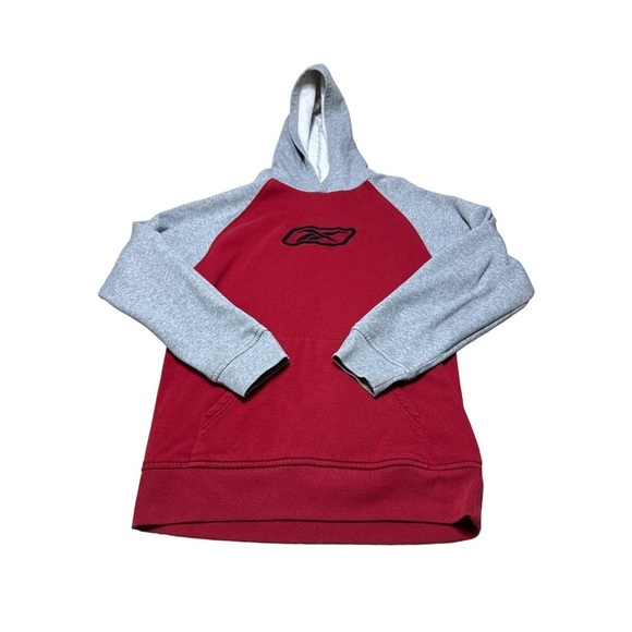 Reebok Other - Reebok hoodie men’s XL red and gray activewear Athleisure workout running